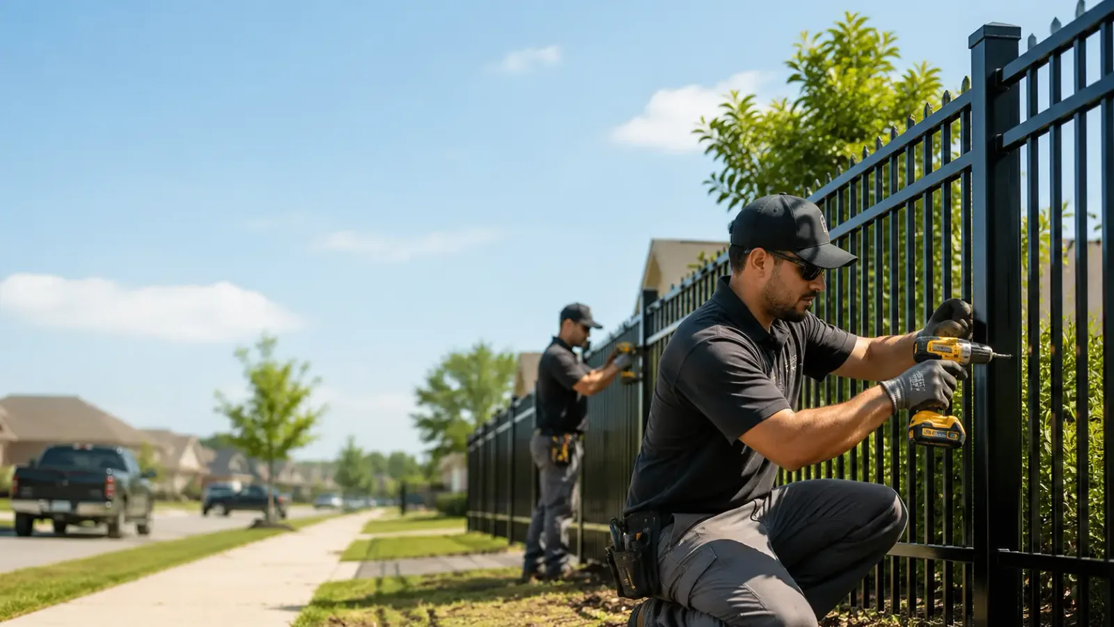 Metal Fence Installation in Juliette, GA